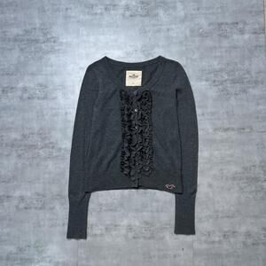 Y2K Hollister Co. Women’s Long sleeve cardigan shirt